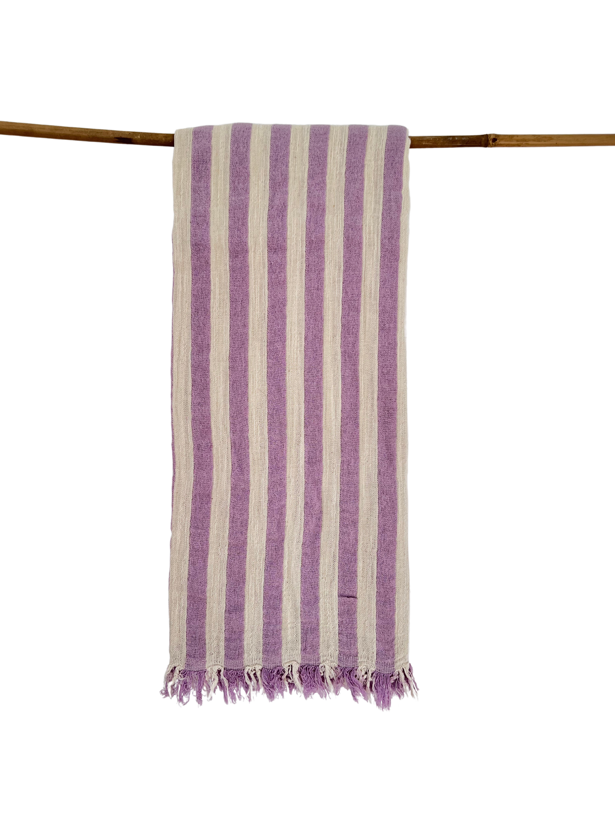 Melody Peshtemal Towel – Handwoven Turkish Hammam Towel in Lilac