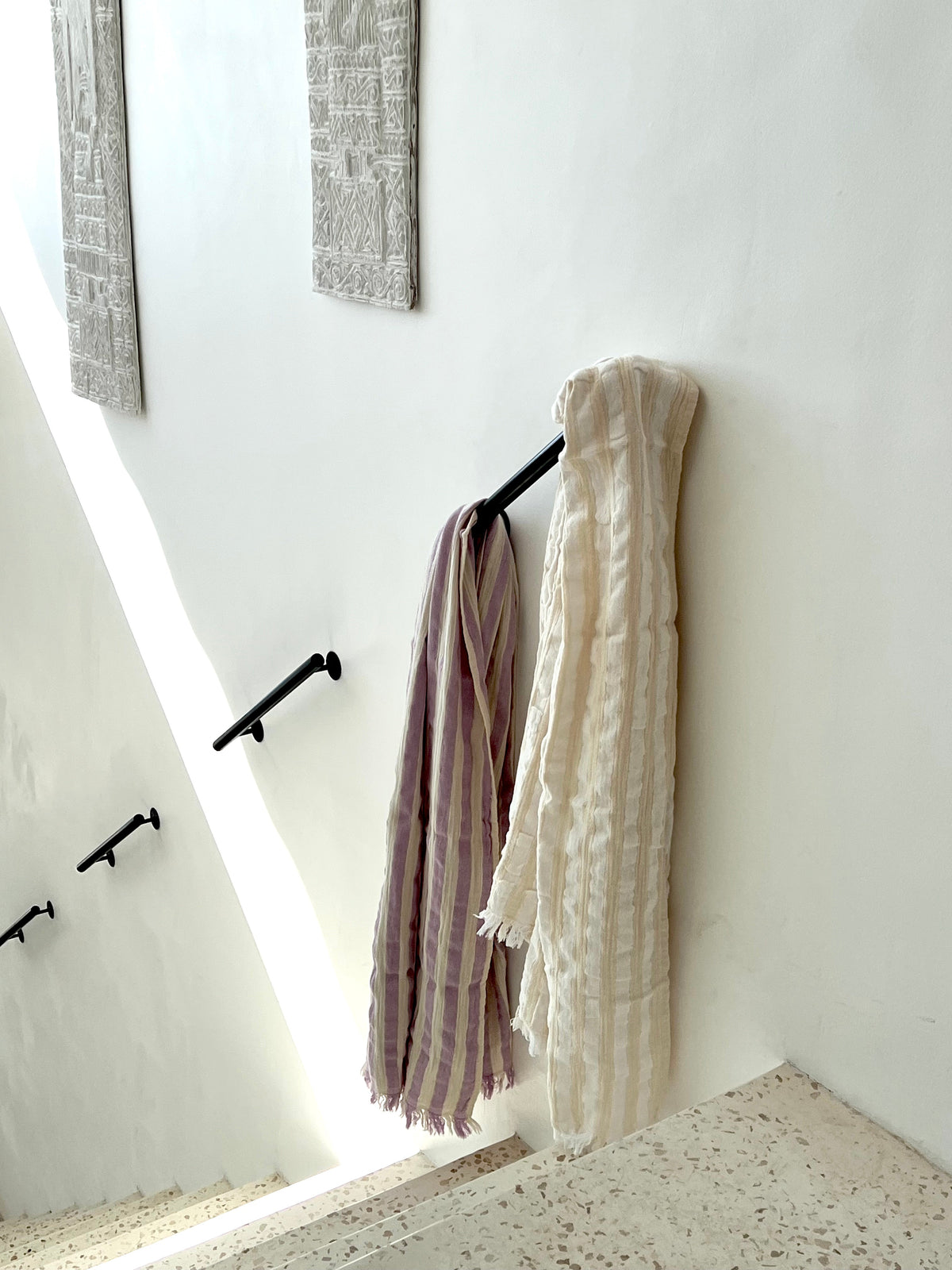 Melody Peshtemal Towel – Handwoven Turkish Hammam Towel in Lilac
