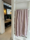Melody Peshtemal Towel – Handwoven Turkish Hammam Towel in Lilac