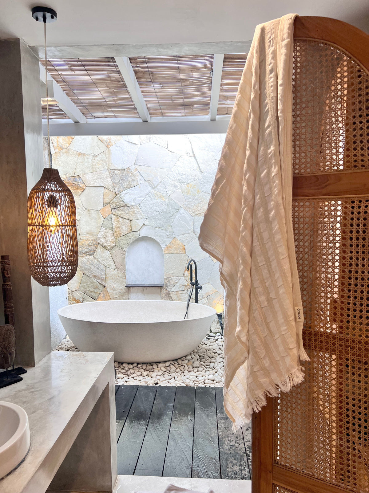 Melody Peshtemal Towel – Handwoven Turkish Hammam Towel in White